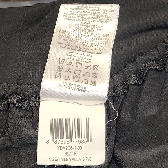 BCBG Generation Surplice Flowy Jersey Jumpsuit Open Back Waist Tie Black Size S - Picture 13 of 16